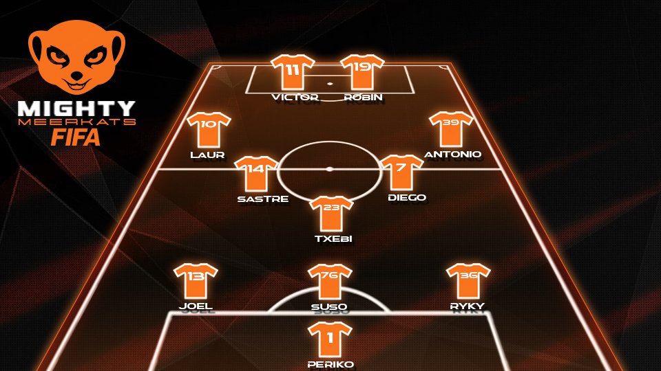 MightyMeerkats's tweet photo. ¡Buenas noches suricatos! 

La alineación para los partidos del día de hoy de:

@VlsEsports
@TopVirtuaLeague
@LigaZero2
@VPN_SPAIN

#GoMeerkats https://t.co/My0f5Tv0qx