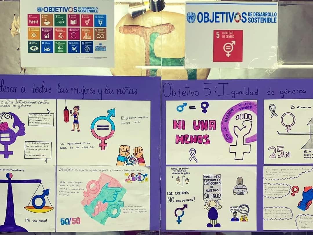 DAlbarregas's tweet photo. 🗓️Día Internacional contra la Violencia de Género. Así lo expresan nuestros alumnos de  #ActividadesComerciales🛒

https://t.co/ILD7Lsc4FD https://t.co/CnnaItpjqd