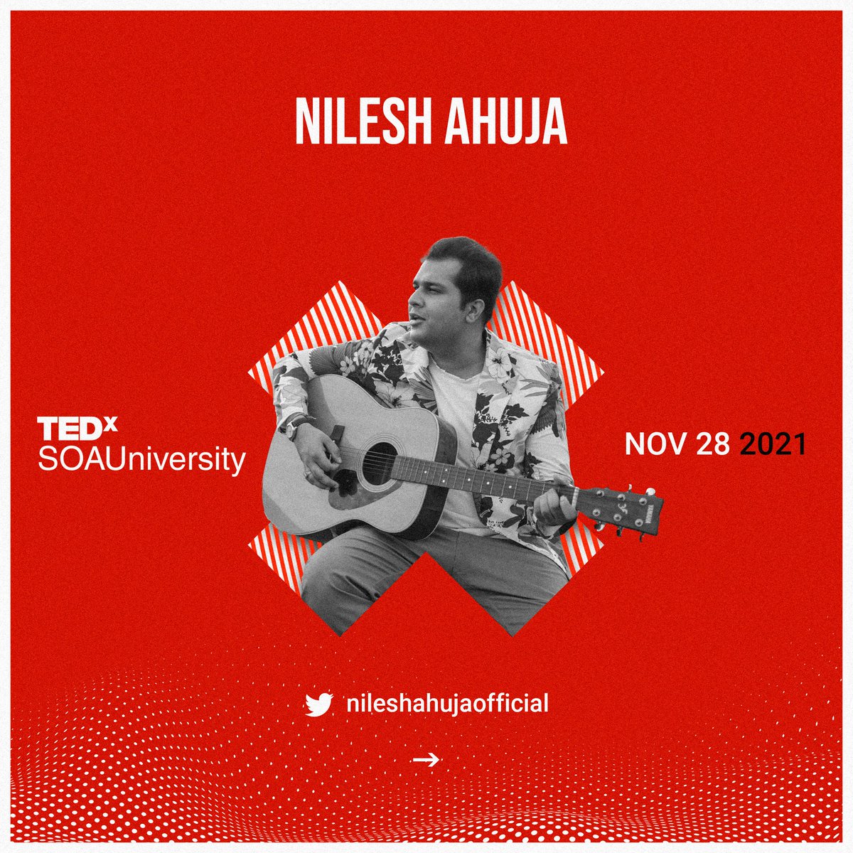 Glad to be invited as a speaker for TEDX @ SOA UNIVERSITY BHUBNESHWAR on 28th November . @tedx_official @tedxsoauniversity @saugatoroychoudhury @that_subhadeep @anubhav8097 #thodathodapyaar❤️🎶 #nileshahuja #musiccomposer #singer #tedx
