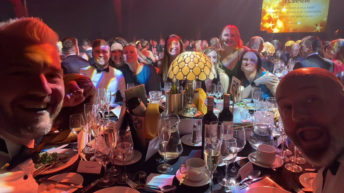 #Inspire21 We are so excited to be celebrating 🥳 10 of our fabulous team from Safe Hands are here and we all wish the finalists massive congratulations. May the best of each category win 🏆 (although we are ALL winners!).