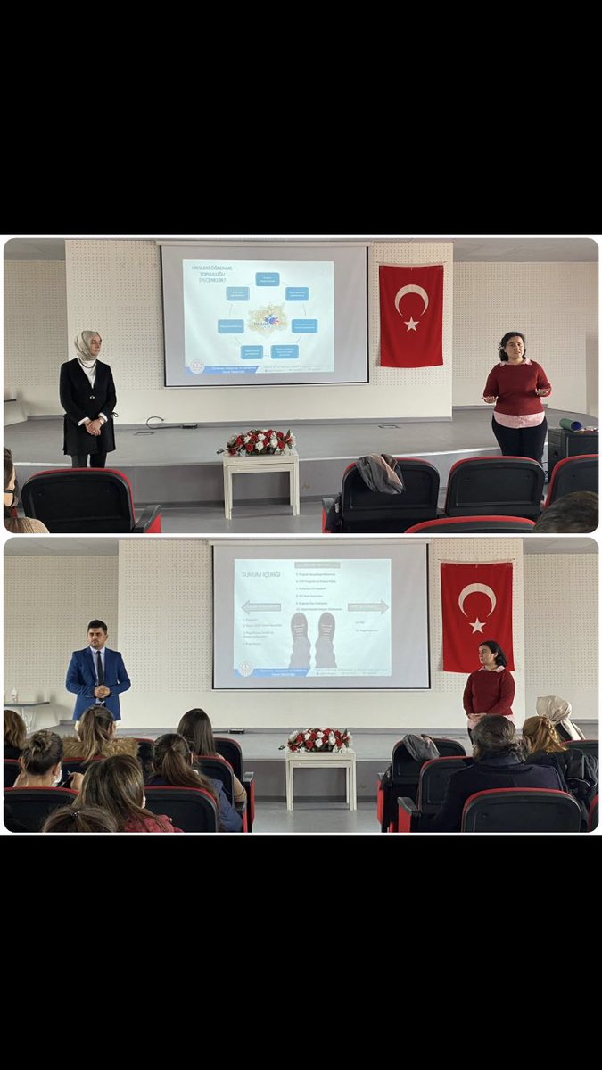 PursaklarMem's tweet photo. Feride Bekçioğlu Ortaokulunda İlçe Milli Eğitim Müdürümüz Sn Mustafa Kılıçgil’in de katılımları ile İngilizce öğretmenlerimiz “ Birlikte İngilizce Projesi” kapsamında bir araya geldiler.İngilizcenin verimli olarak öğretilmesi, yerel sorunlar,yöntem ve teknikler istişare edildi. https://t.co/5KfcOab66T