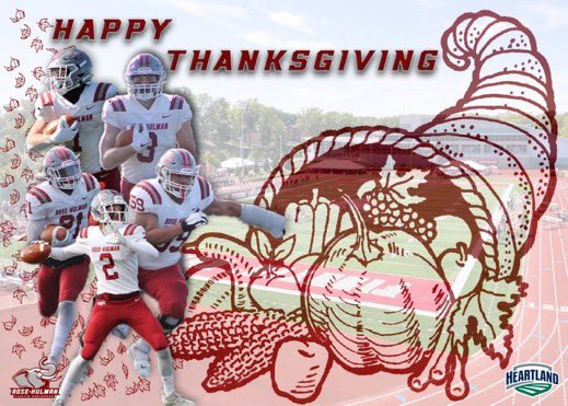 Thank you for the happy thanksgiving <a href="/Coach_Fries/">Andy Fries ❄️</a> <a href="/RoseHulmanFB/">Rose-Hulman Football</a>