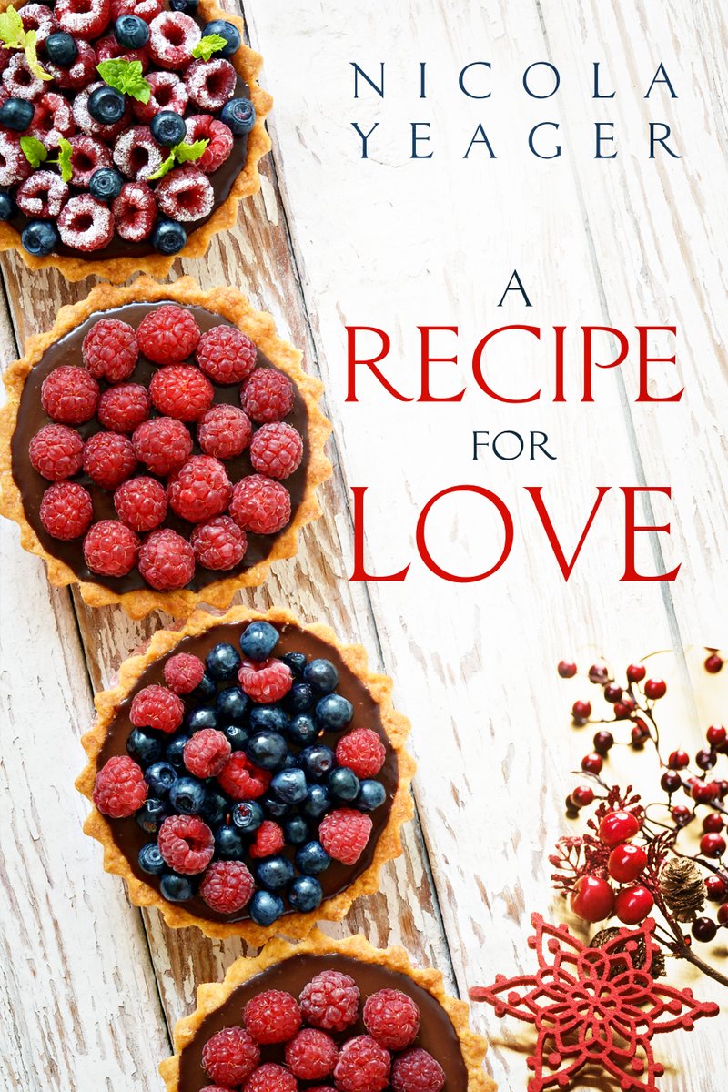 A Recipe for Love by Nicola Yeager.
'A fun, foodie tale that'll make you mouth water and make you laugh out loud. Excellent!'
#MustRead #Foodie #ChickLit #RomCom
