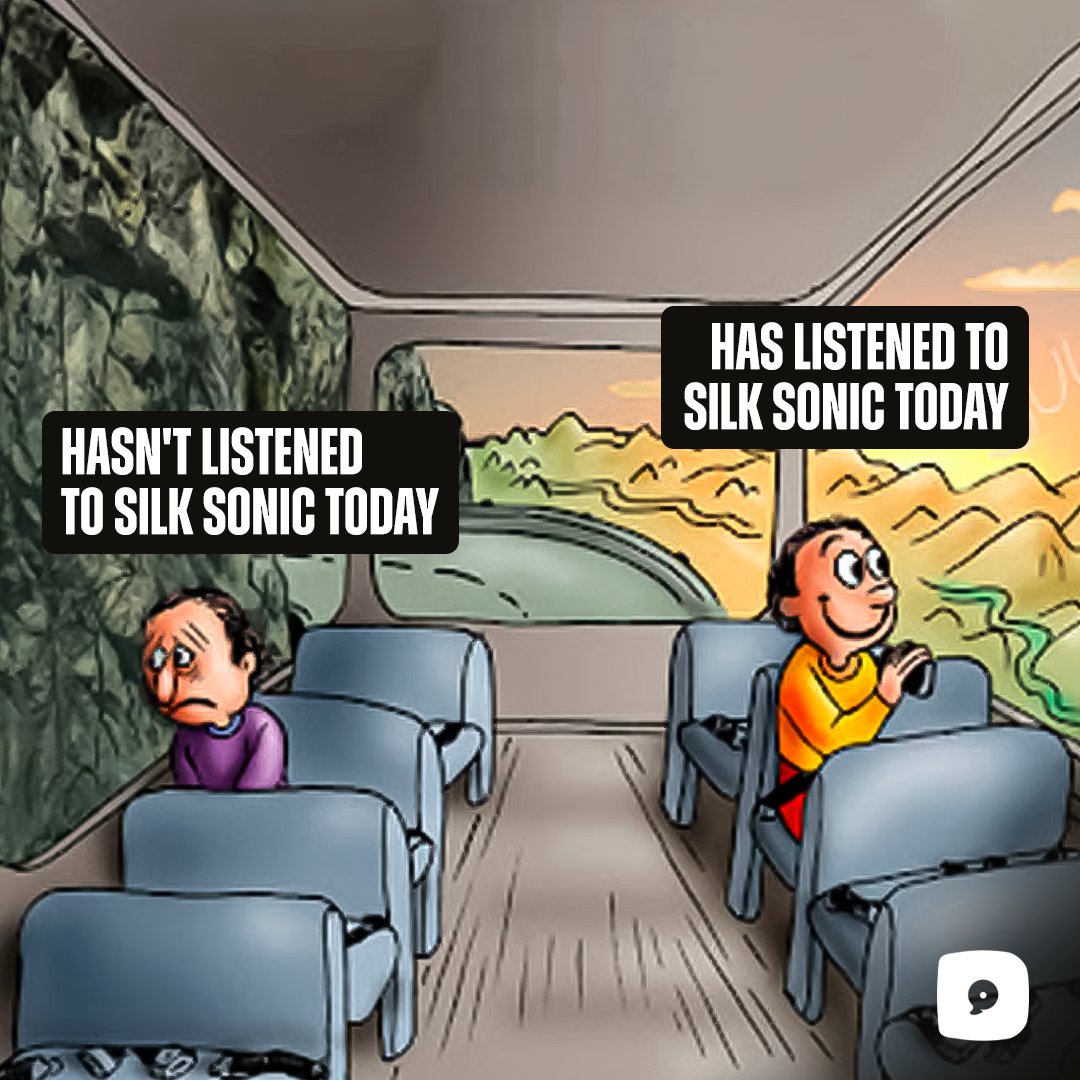 DontBoreUs's tweet photo. Silk Sonic on 🔁 https://t.co/u7dWUA9VaY