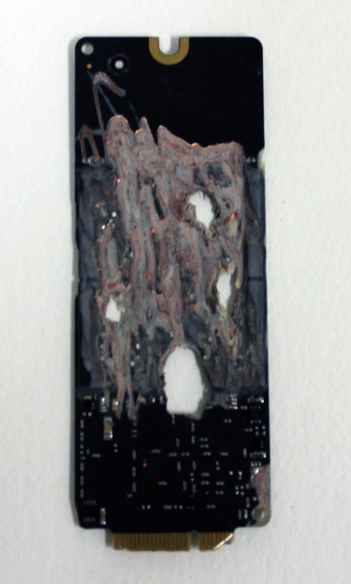 GuardianArchive's tweet photo. These smashed up pieces from laptops, desktops, and hard drives once housed data leaked by Edward Snowden. How would you conserve something that was intentionally destroyed? How would you write a condition report?
#ExploreYourArchive #ConservationNightmare https://t.co/OkAkjIEUgO