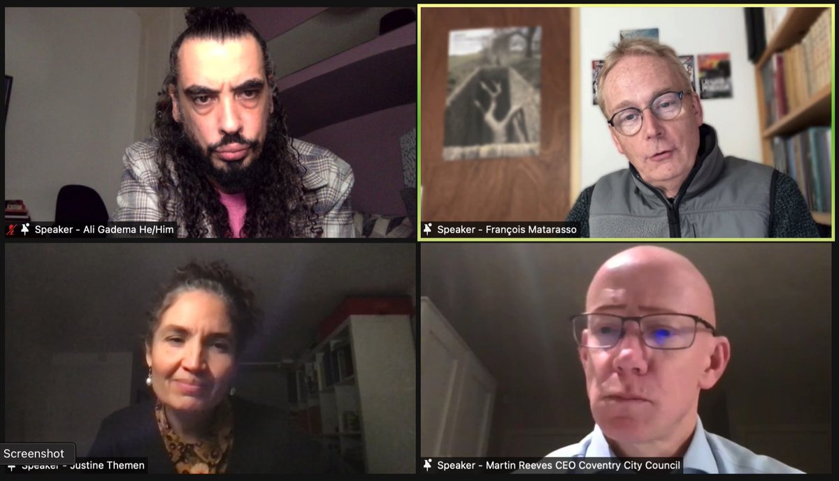 birdmail's tweet photo. Another brilliant discussion this evening at  our Art for the People #CitizensAssembly on Arts &amp; Culture. Huge thanks to this evening’s speakers @arestlessart @martinrreeves @JustineThemen &amp; @Pookstah and to our Assembly Members - next stop Deliberations &amp; Recommendations! #A4TP https://t.co/vrqDeJd59N