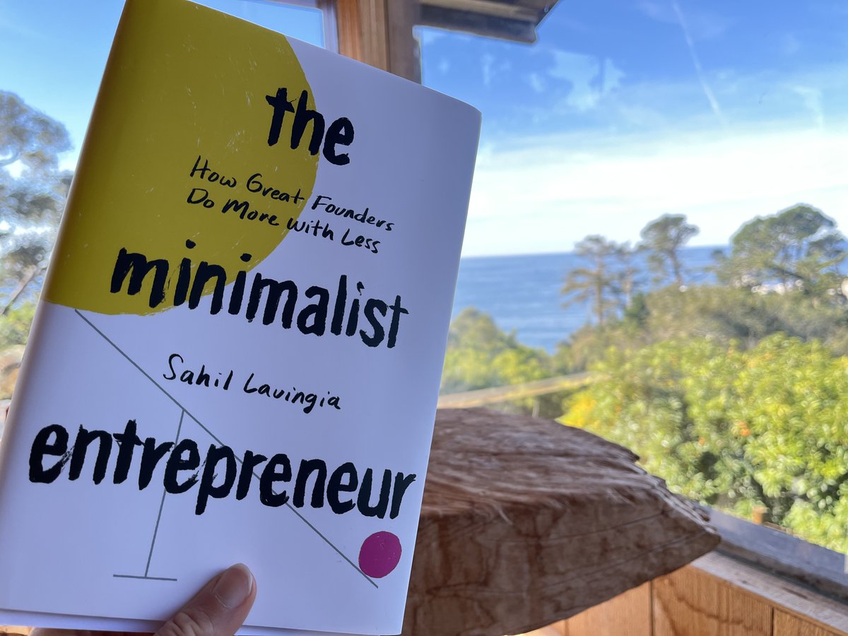 “You don’t learn, then start. You start, then learn” ~ <a href="/shl/">Sahil Lavingia</a> 

Oh yeah I’m gonna like this book