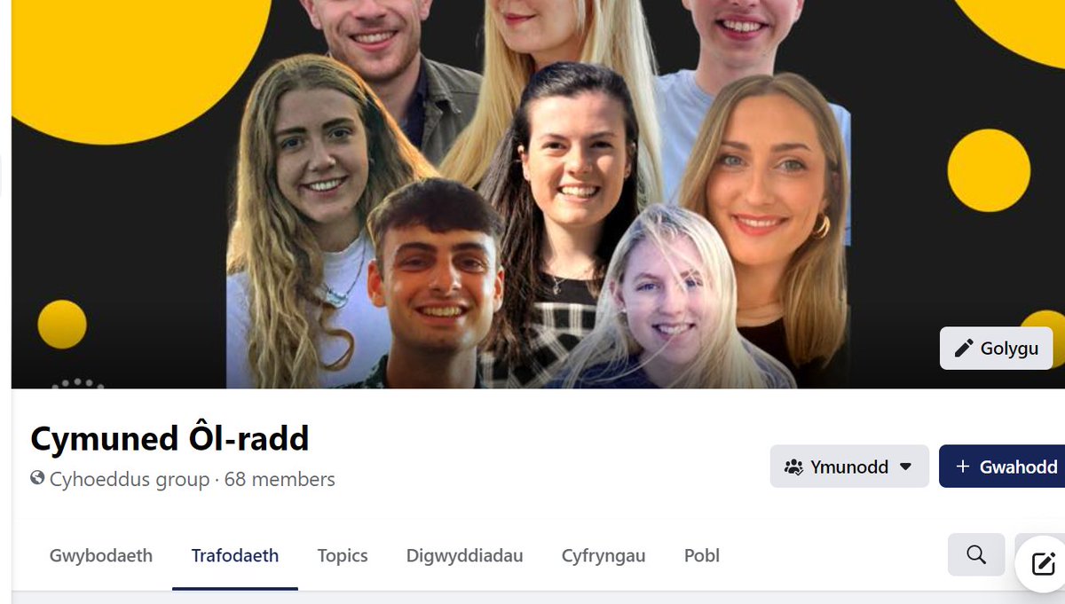 Os wyt ti'n fyfyriwr ymchwil, cofia ymuno gyda'r Gymuned Ôl-radd ar Facebook hefyd 😀

Dyma'r ddolen: 
facebook.com/groups/2464344…

#sgiliauymchwil #phd #cymunedolradd