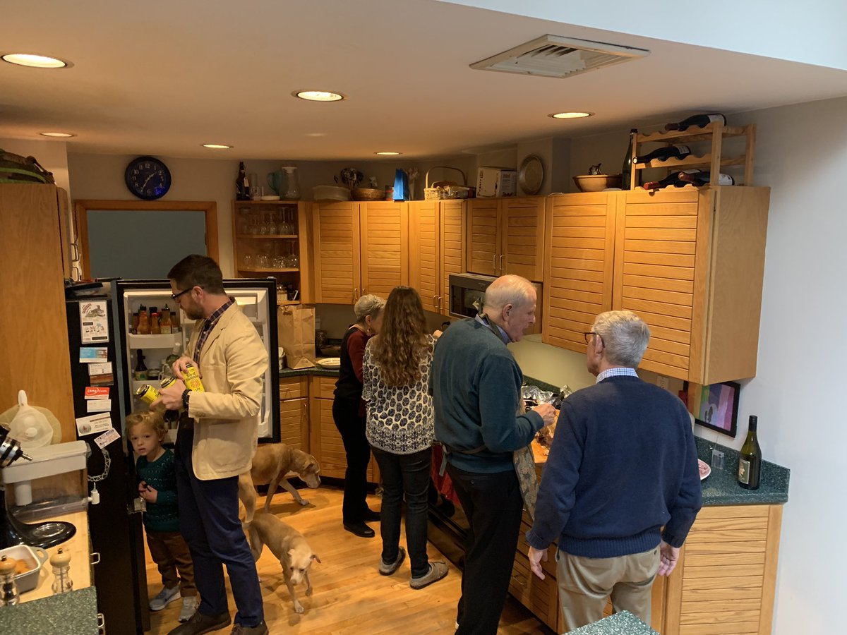 And traditional Thanksgiving with loved family and friends in the afternoon!