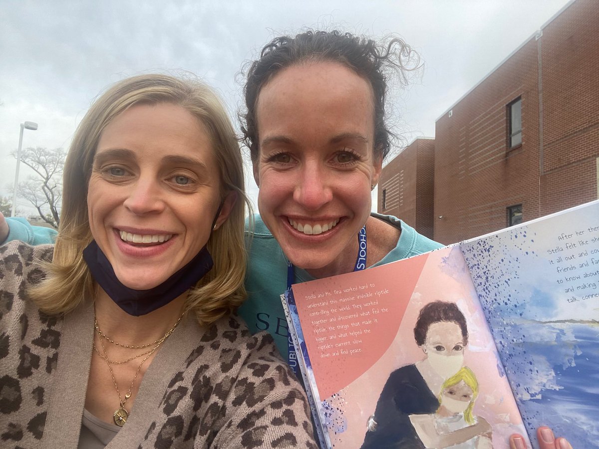 SMSD_Corinth's tweet photo. Shout-out to our very own Tina Lipari, social worker at Corinth, for being an inspiration for this book. There is a page dedicated to her and Ms. Tina in the story is inspired by her work from Mill Creek and Corinth. I am very proud of the work she does every single day @theSMSD https://t.co/yt62Vw2UdB