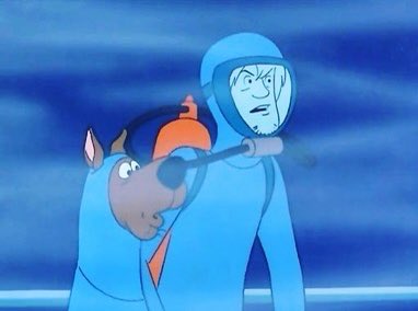ScoobyandCam's tweet photo. Happy 45th Anniversary to “There’s a Demon Shark in the Foggy Dark”. This episode is from “The Scooby-Doo Show” Season 1, episode 12. This episode aired on November 25th, 1976.

#ScoobyDoo #TheScoobyDooShow #Fred #Velma #Shaggy #Daphne #DemonShark https://t.co/7W8TpqIoKy