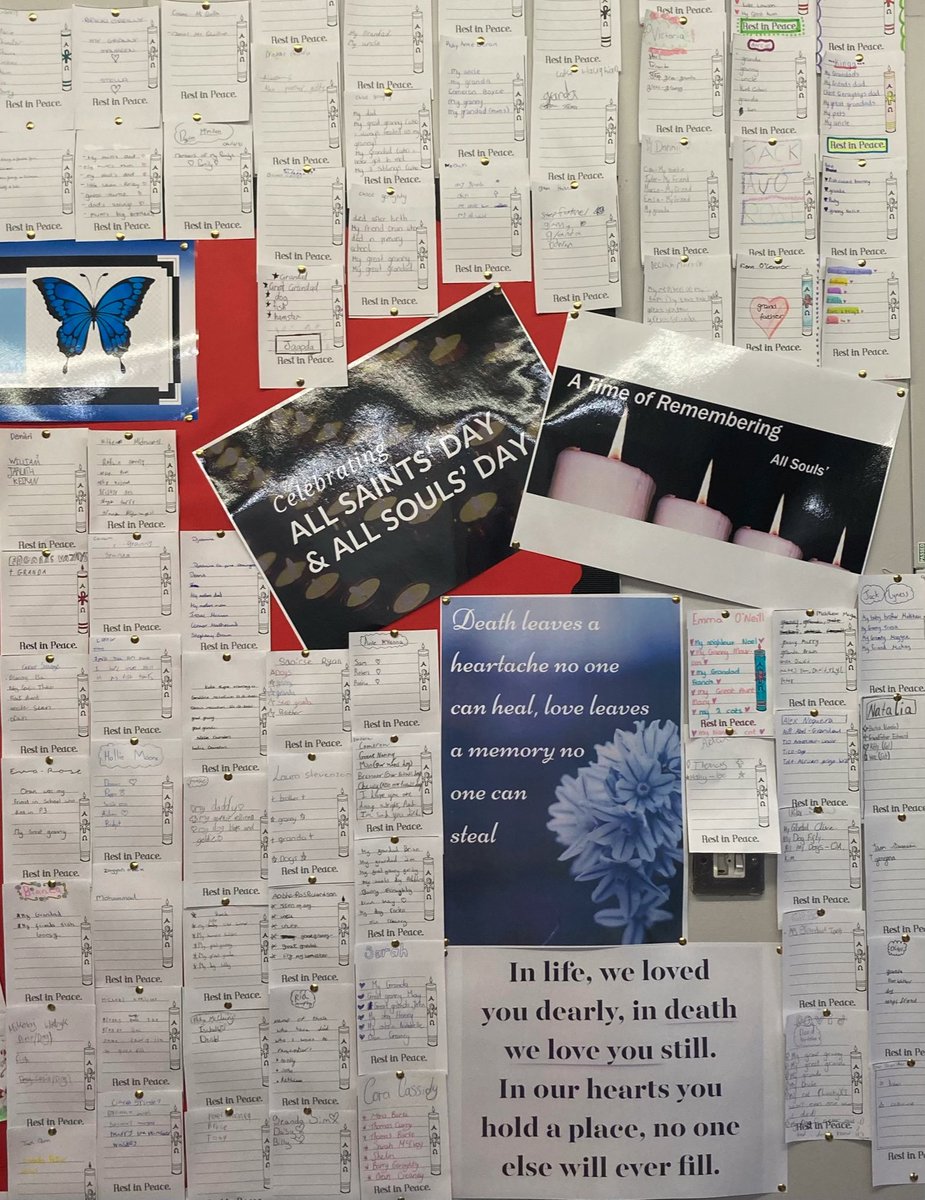 LismoreRe's tweet photo. Throughout November we have continued to remember and pray for all deceased members of our school community @lismorecomp https://t.co/6ln77CFtUg