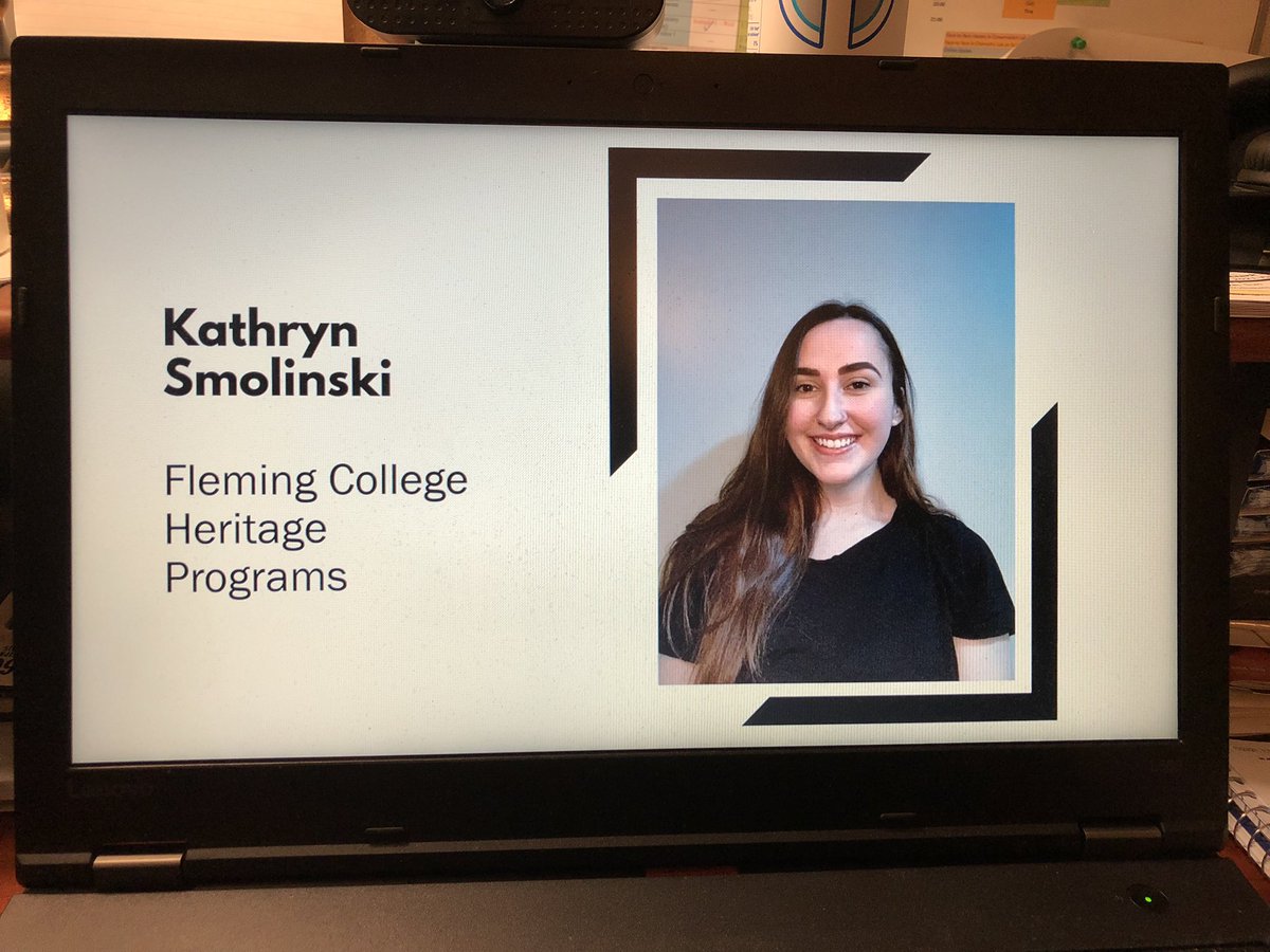 BarronRedAmy's tweet photo. It’s time to recognize the OMA awards to Post-Secondary students. Congratulations Katie, @MMC_Students 2019-2020! @flemingHSAD @FlemingCollege https://t.co/qZ6neH83pb