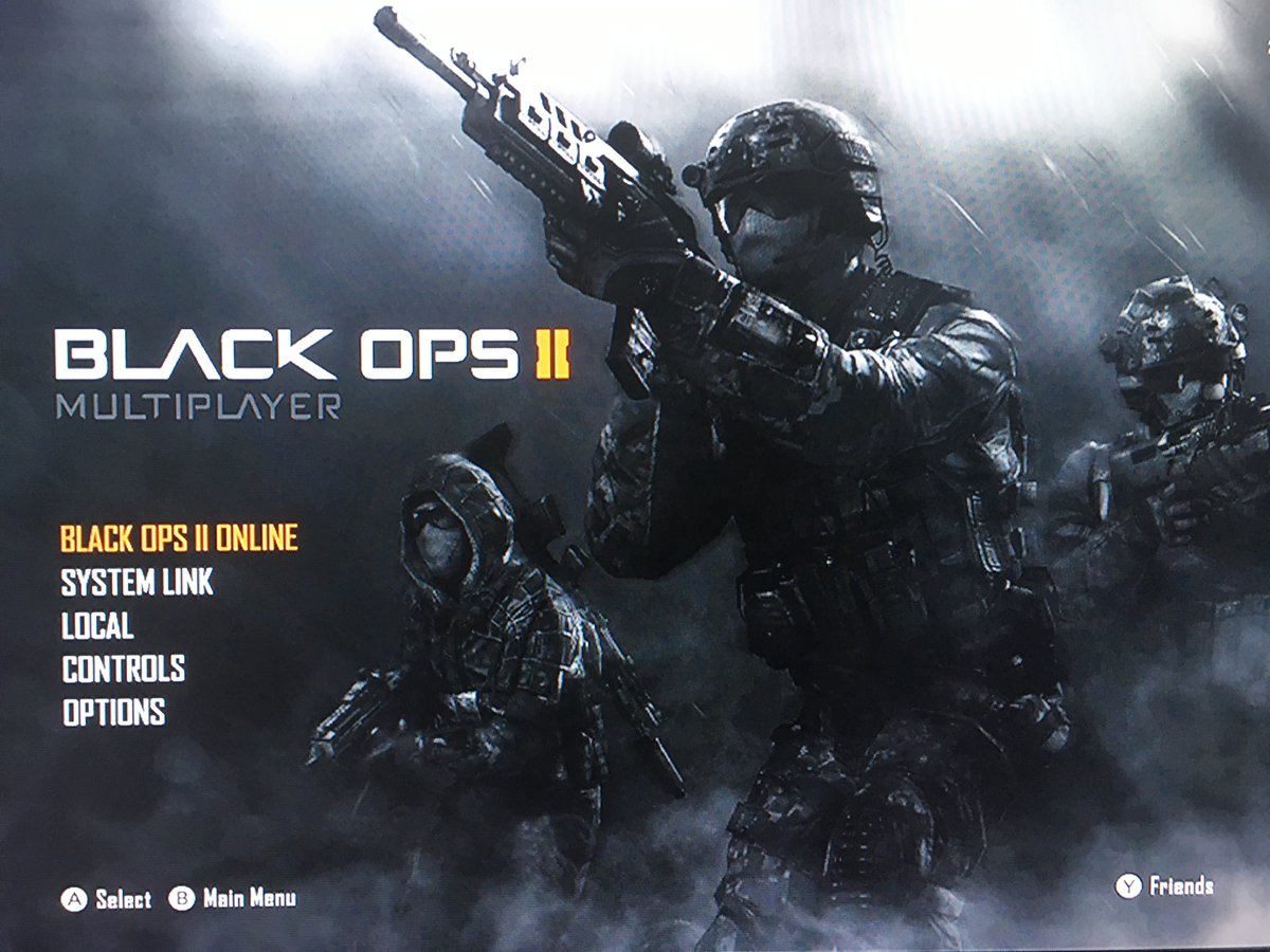 PS4Ron's tweet image. I checked out #CoDBlackOps2 online in 2021 on the #WiiU there was only 54 players 😲 most active was team death match.  I ended up playing the hijacked map and then it crashed, this is not looking good, poor old WiiU..