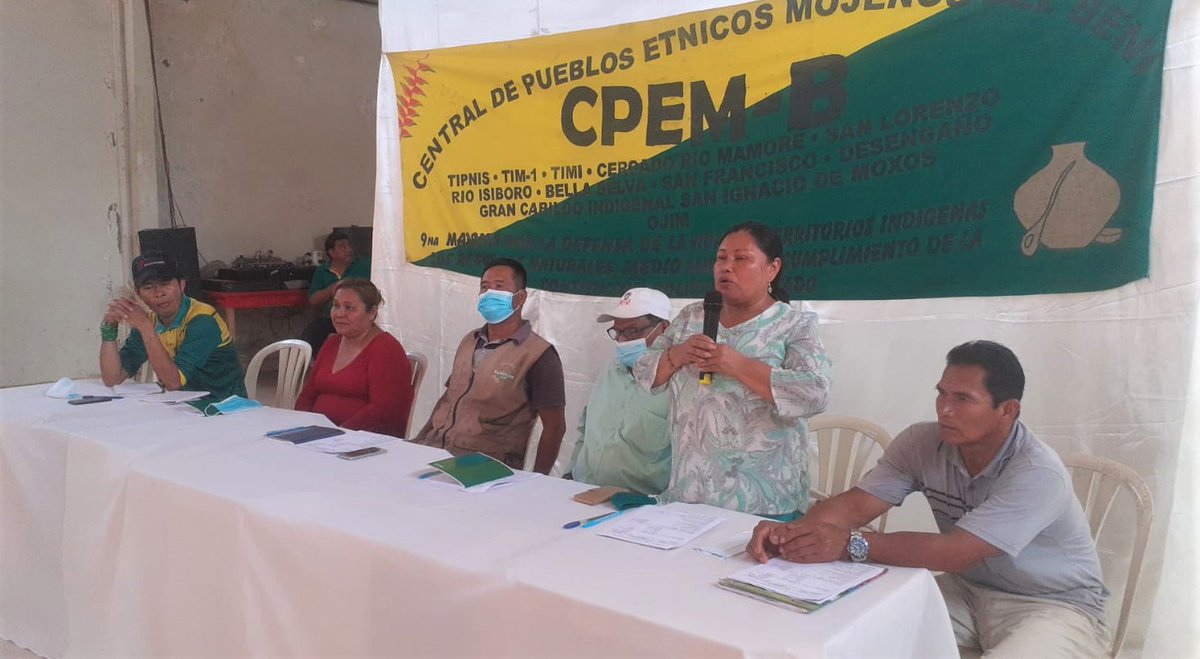 cejis_bolivia's tweet photo. Comienza en #Trinidad la reunión consultiva de Mujeres de la Central de Pueblos Étnicos Mojeños del Beni (#CPEMB) donde las lideresas analizarán y debatirá sobre la pertinencia o no de crear una organización regional de mujeres. https://t.co/gJPURMaona