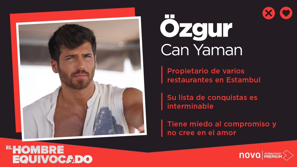 NovaTDT's tweet photo. ¿Aún no los conoces? 😱 Son los protagonistas de #ElHombreEquivocado y te esperan esta noche en #Nova.
Te contamos cómo son aquí 👉 https://t.co/3Gcqm6gCKN https://t.co/grkSg7DlDf