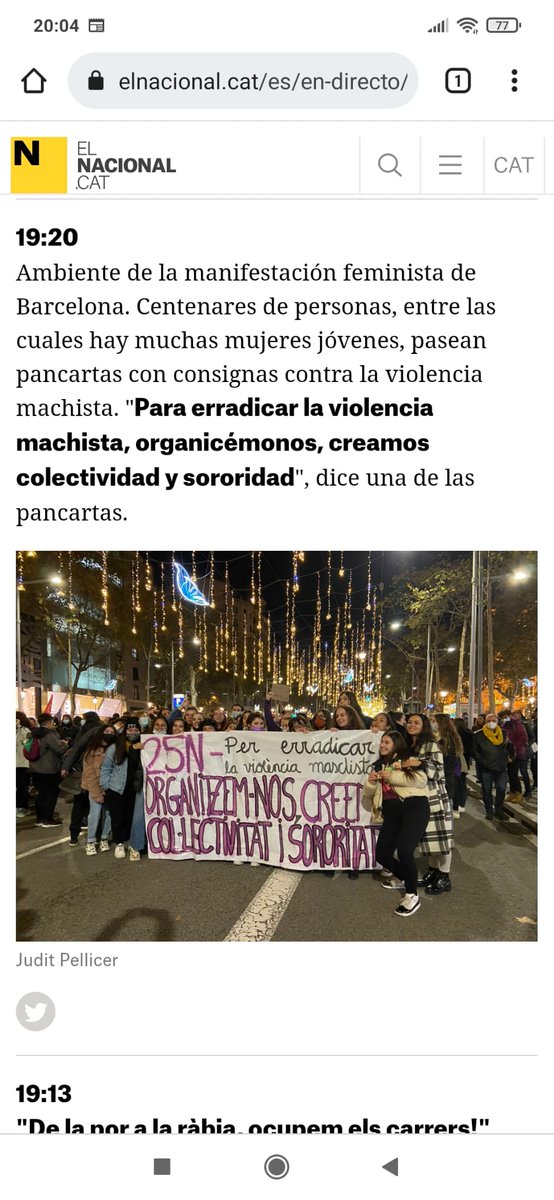 PolMarnJimnez2's tweet photo. Orgullo de clase,no se me ve pero estaba ahí, #tpig #25N #erradiquemlaviolenciamasclista https://t.co/E43OoCEUw9