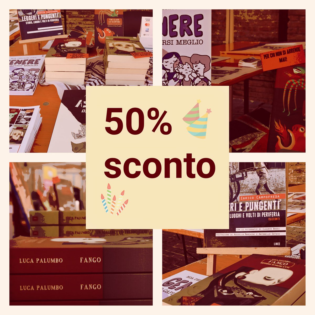 Solo venerdì 26 novembre tutto il catalogo con il 50% di sconto! Scrivi il codice promozionale "Black" nel carrello e ti porti a casa tutto a metà prezzo!