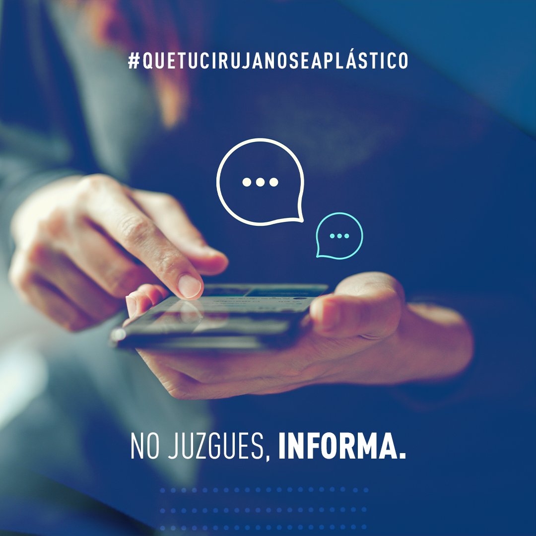 sccplastica's tweet photo. Realizarse una cirugía plástica es una decisión importante que cada paciente debe tomar sin ser cuestionado. No juzgues, lo mejor que puedes hacer es recomendarle que acuda a un cirujano plástico certificado en https://t.co/XBDY0hEKCT
#QueTuCirujanoSeaPlástico https://t.co/5vidIlywNJ