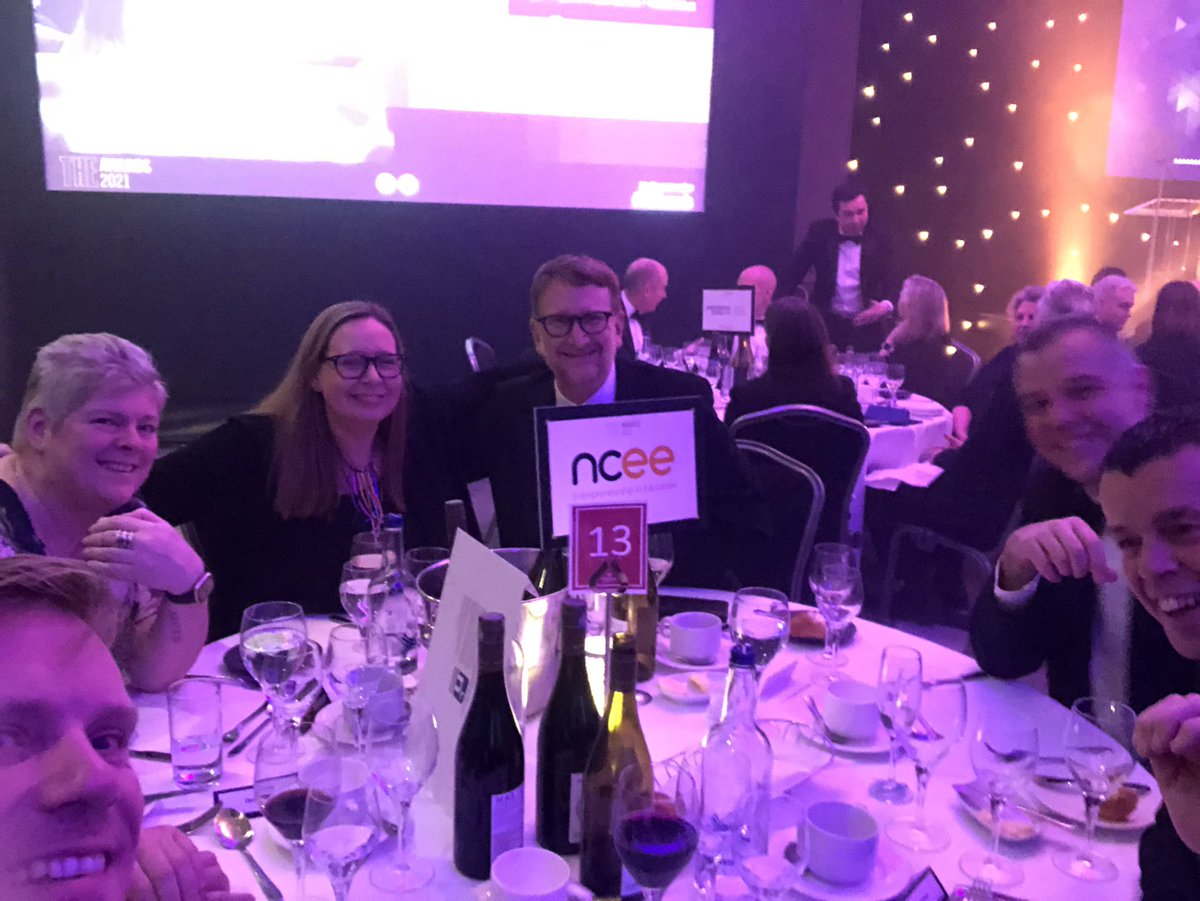 Enjoying the #THEAwards evening, but the table isn’t the same without <a href="/NursawAssociate/">Ceri Nursaw</a> WYWH! <a href="/nceeUK/">ncee</a>