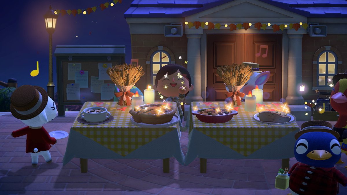 ACEpiphany's tweet photo. Turkey day was a lot of fun on Epiphany! #BTS #Jin #AnimalCrossing #ACNH #NintendoSwitch https://t.co/Lk7UqSa4s6