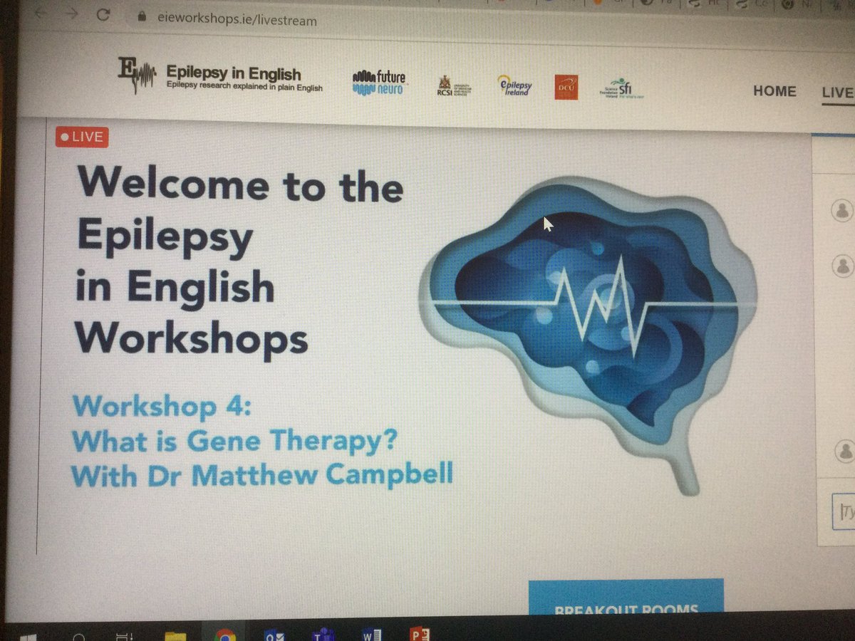 RCSI_PPI_Ignite's tweet photo. A superb final #EpilepsyInEnglish workshop series involving clinicians, researchers, patients &amp; public. Key message: it need not end here! Come join @Futureneuro_ie #PPI initiative &amp; engage public representatives to help shape future gene therapies, clinical trials &amp; treatments. https://t.co/v2Evfric8R