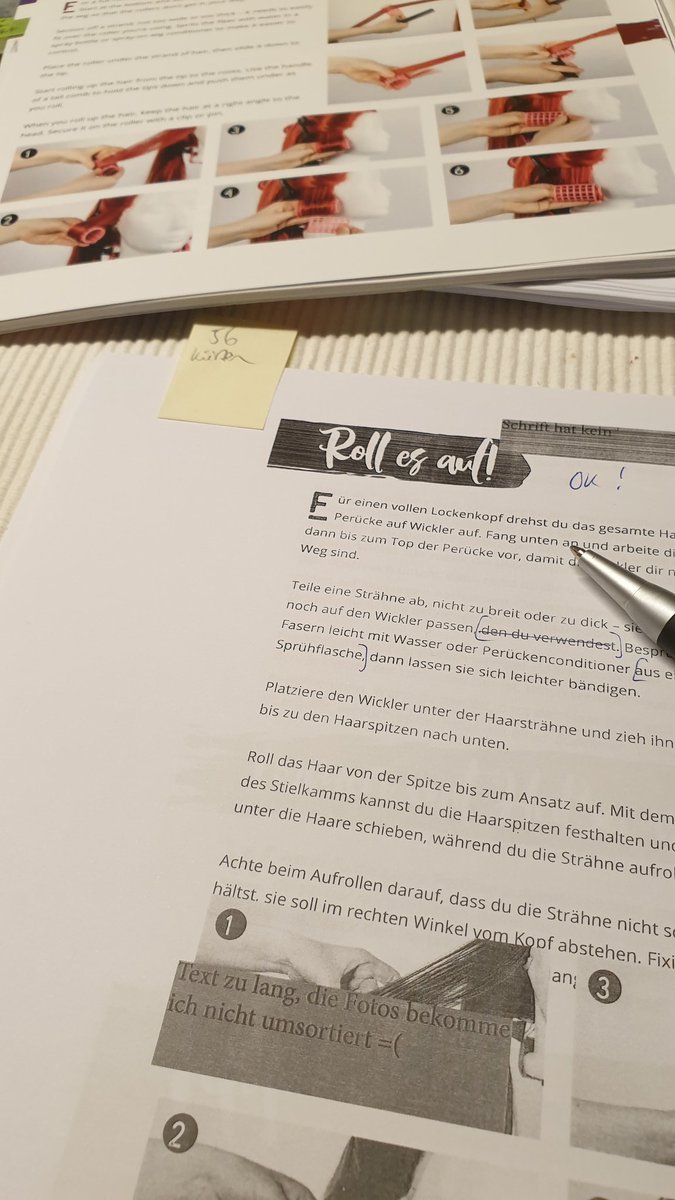 scarletstarla's tweet photo. Here's why it sucks to design the English version first! 😆 My German translation is too long 😭 We're sooo close to finishing the German version of Wigs 3D though, thank you @BlahMage / @katrinkleeblatt for your amazing work ❤️ #wigs101 https://t.co/TVCiVKAg2j