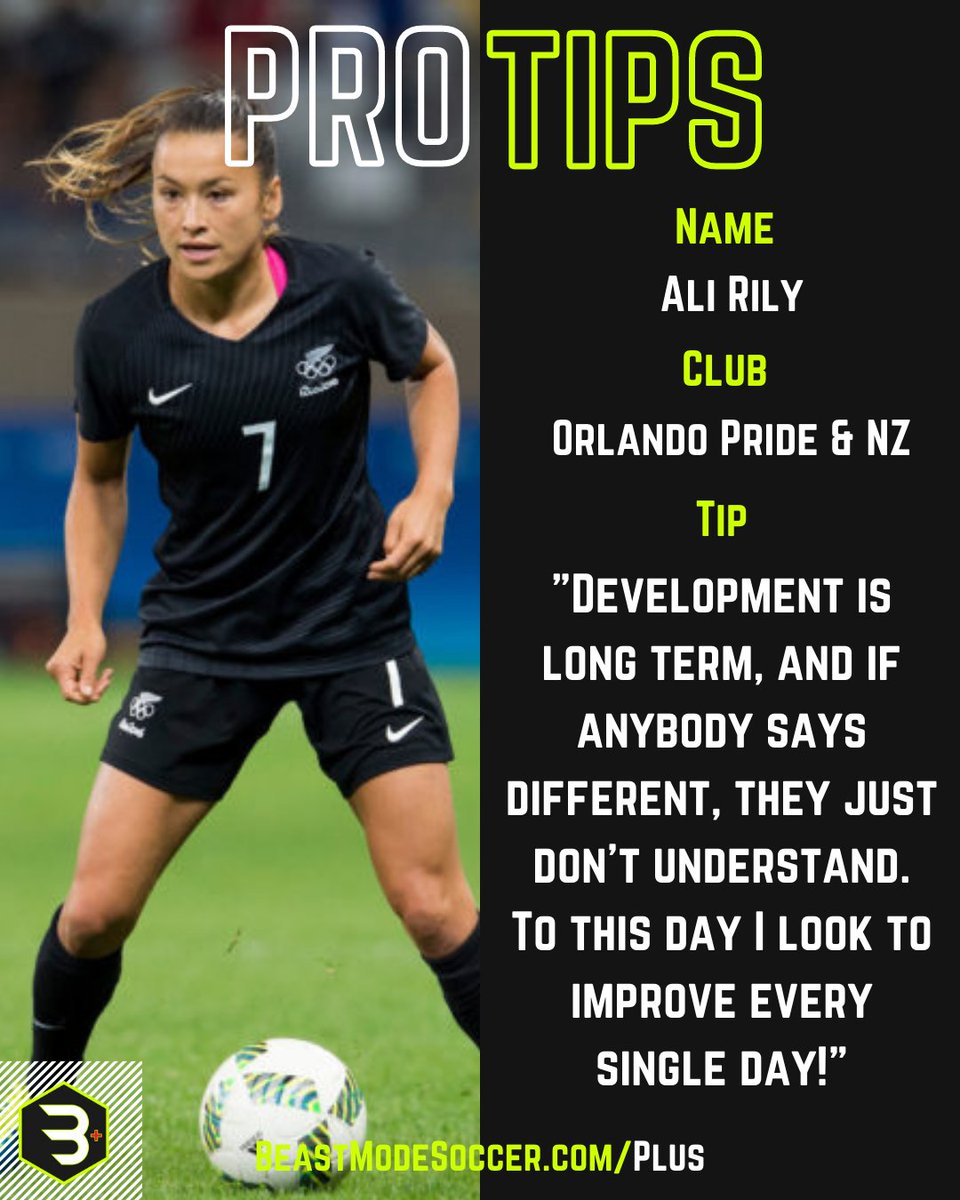 MySoccerApp's tweet photo. ⚽️PRO TIPS👍

"𝘋𝘦𝘷𝘦𝘭𝘰𝘱𝘮𝘦𝘯𝘵 𝘪𝘴 𝘭𝘰𝘯𝘨 𝘵𝘦𝘳𝘮, 𝘢𝘯𝘥 𝘪𝘧 𝘢𝘯𝘺𝘣𝘰𝘥𝘺 𝘴𝘢𝘺𝘴 𝘥𝘪𝘧𝘧𝘦𝘳𝘦𝘯𝘵, 𝘵𝘩𝘦𝘺 𝘫𝘶𝘴𝘵 𝘥𝘰𝘯'𝘵 𝘶𝘯𝘥𝘦𝘳𝘴𝘵𝘢𝘯𝘥. 𝘛𝘰 𝘵𝘩𝘪𝘴 𝘥𝘢𝘺 𝘐 𝘭𝘰𝘰𝘬 𝘵𝘰 𝘪𝘮𝘱𝘳𝘰𝘷𝘦 𝘦𝘷𝘦𝘳𝘺 𝘴𝘪𝘯𝘨𝘭𝘦 𝘥𝘢𝘺!"

Ali Riley https://t.co/nXYxIMEuA6