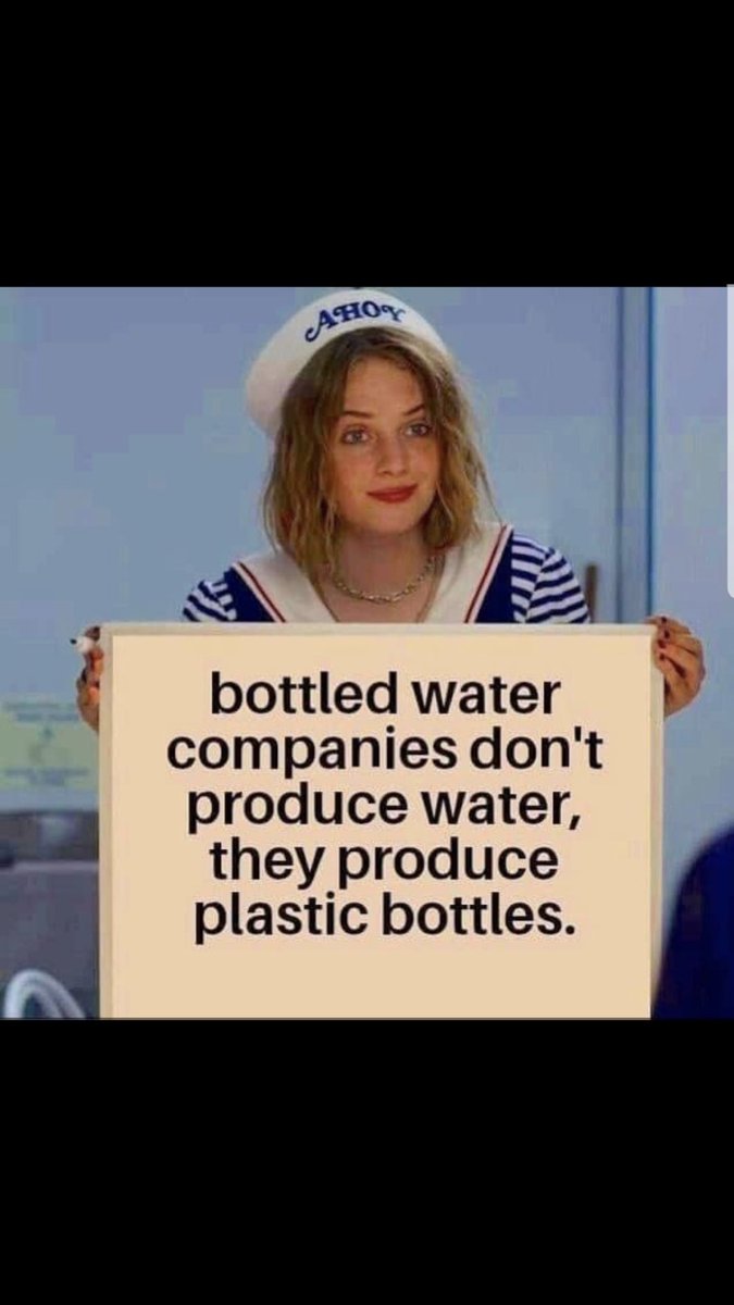 Saw this and it made me stop and think. Why have I not thought about it like this - so simple. Water is water