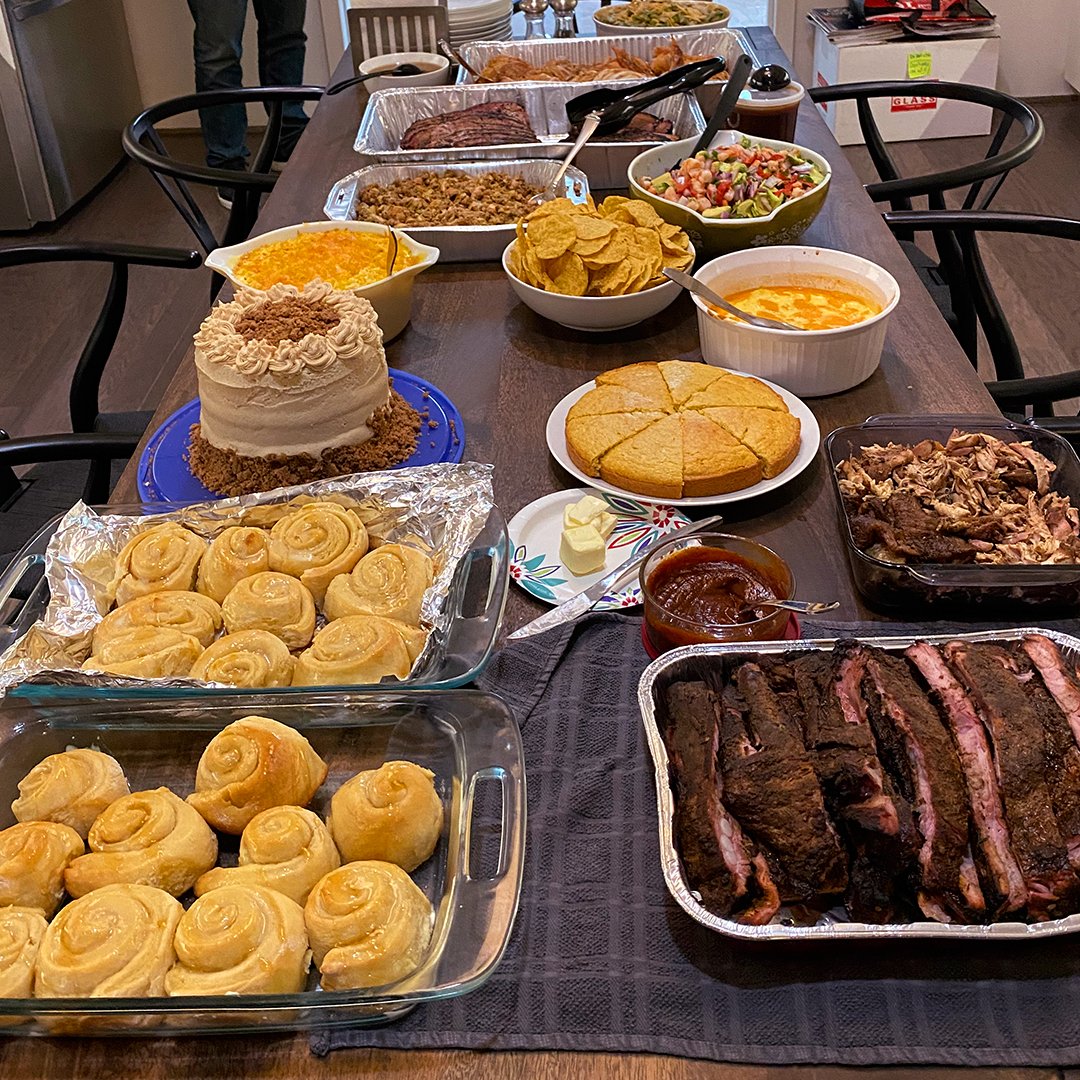 BeMightily's tweet photo. Togetherness and Tryptophan: The Mightily Team had its annual pre-holiday pot luck and most of us even managed to stay awake for afternoon dessert. Good job, everyone. Happy Thanksgiving!

#workfamily #work #potluck #thanksgiving #team #family https://t.co/0rc0SNvLpo