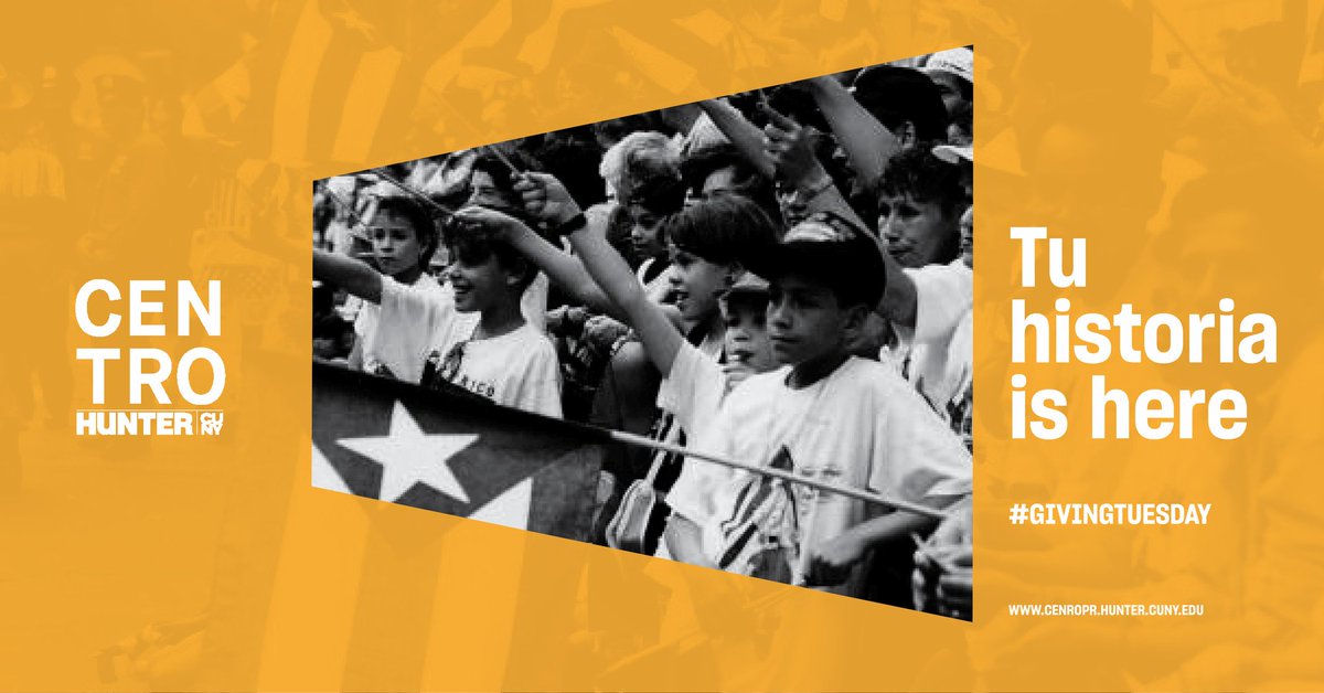 Happy San Giving from Centro! We hope that you &amp; your loved ones are having a safe &amp; heartfelt Thanksgiving ​☺️. 
We would also like to remind you that you can give back this Tuesday on #GivingTuesday!

More info on giving Tuesday at Centro 👉🏽 centropr.hunter.cuny.edu/events-news/ne…

1/2