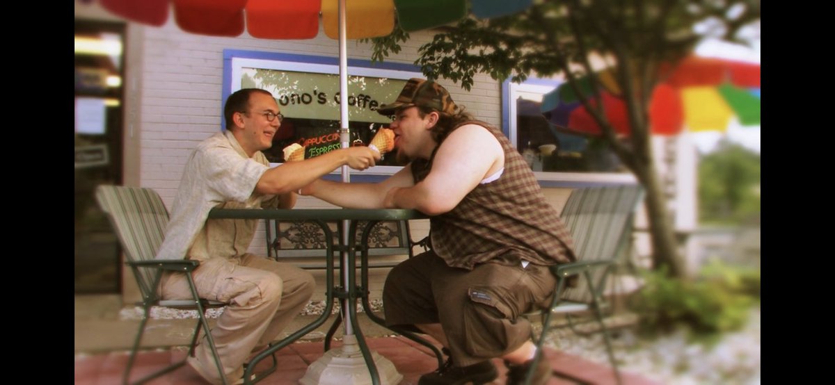 ThanksKilling Facts You Might Not Know #3 — The Best Friend Billy song was not in the script. We knew it would be a cheesy musical montage but the idea of adding lyrics came when looking for the loop, I started singing some stupid song over it. Then Kevin did the final vocals.