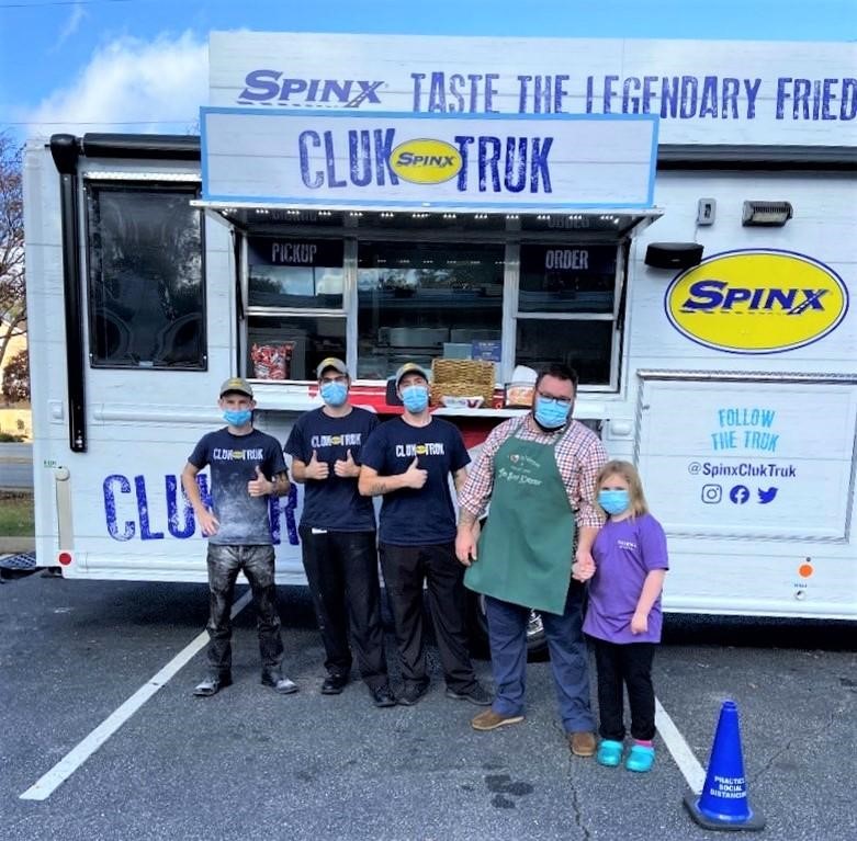 Last year, the Cluk Truk team donated and served 200 meals on Thanksgiving Day at our local food bank, Project Host. We're thankful to be able to serve this wonderful community again this year.