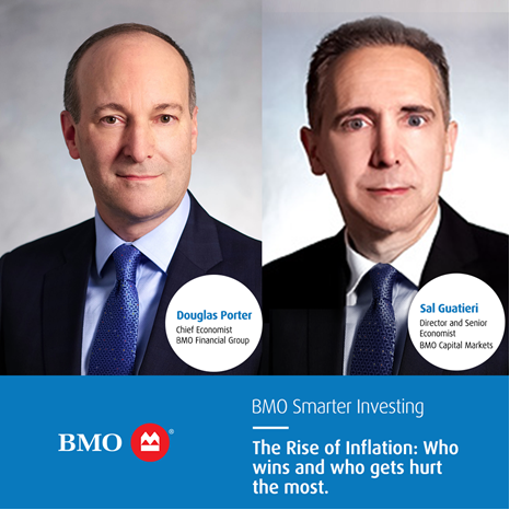 Listen to BMO Smarter Investing, the new podcast series about helping you make smarter investment decisions. Join top BMO economists Douglas Porter, Sal Guatieri and Jennifer Lee each month as they discuss the latest market developments and insights. spr.ly/6013JYdAJ