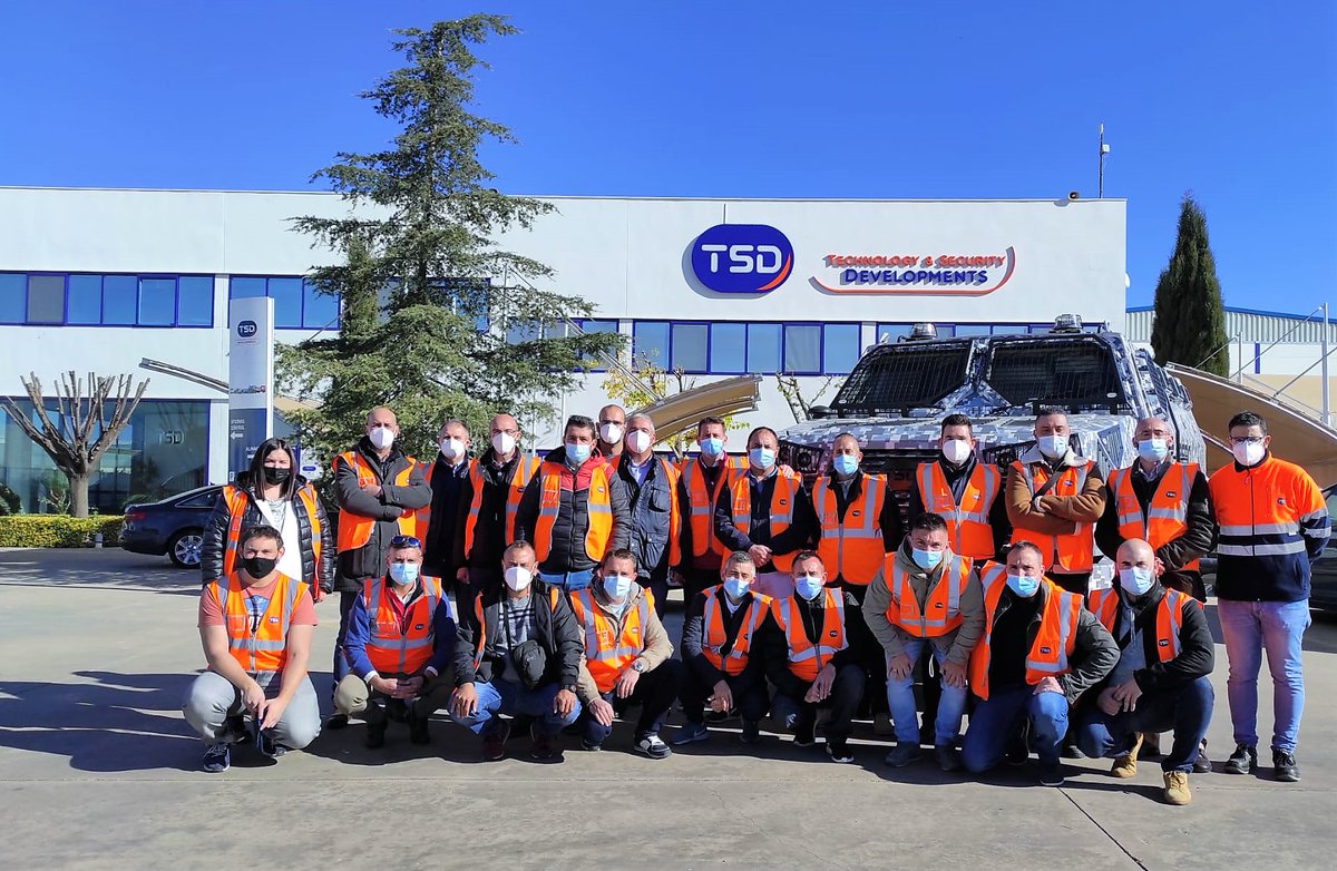 #TSD recibe en sus instalaciones al Batallón de Helicópteros de Ataque I (BHELA I) de la Unidad de Servicios de Acuartelamiento Coronel Sánchez Bilbao.