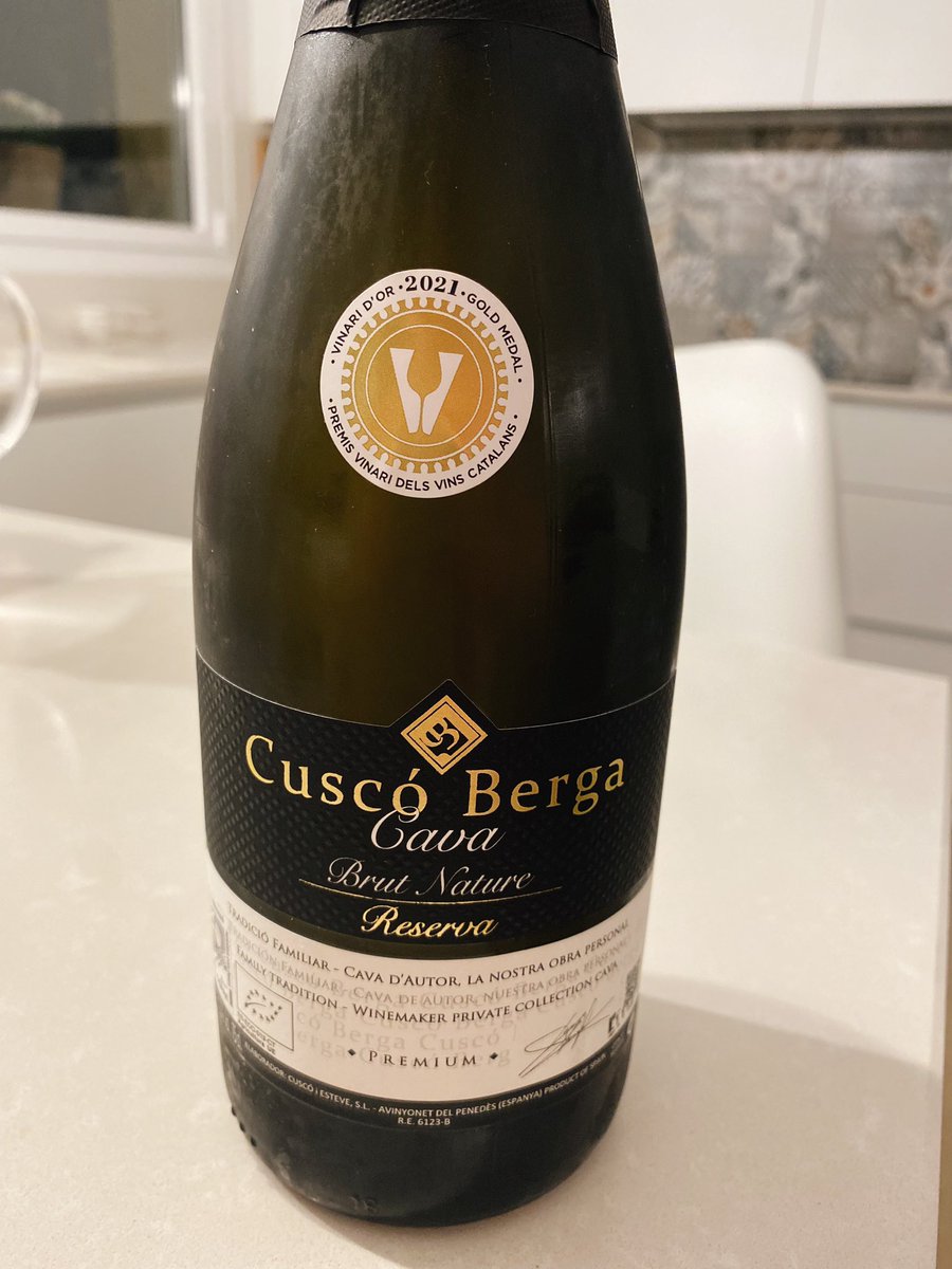 Carla Viladric (@carlaviladric) on Twitter photo Cava Brut Nature. Medalla d鈥檕r <a href="/PremisVinari/">Premis Vinari</a> 2021. Macabeu, Xarel路lo i Parellada馃馃憣馃徎#eco
<a href="/DO_Cava/">D.O. Cava</a> <a href="/cuscoberga/">Cusc贸 Berga</a> Cava Brut Nature. Medalla d鈥檕r <a href="/PremisVinari/">Premis Vinari</a> 2021. Macabeu, Xarel路lo i Parellada馃馃憣馃徎#eco
<a href="/DO_Cava/">D.O. Cava</a> <a href="/cuscoberga/">Cusc贸 Berga</a>