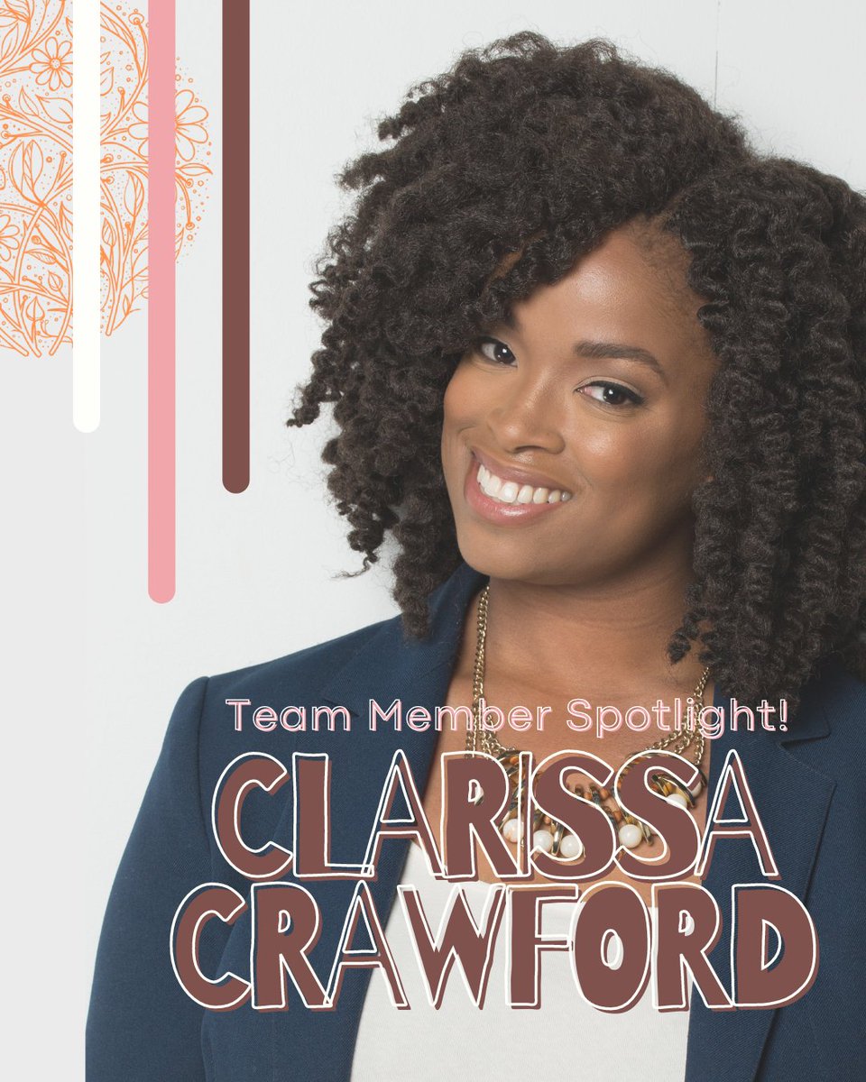 unlockcreative_'s tweet photo. Meet Clarissa Crawford, this week's Team Member Spotlight! 
She's the leader of Clarissa Crawford Consulting, a strategist, creative director, and thought leader in entertainment and culture industries. Thanks, Clarissa.
#UnlockCreative #UnlockConsultants #TeamMemberSpotlight https://t.co/ZehOJQAD0N
