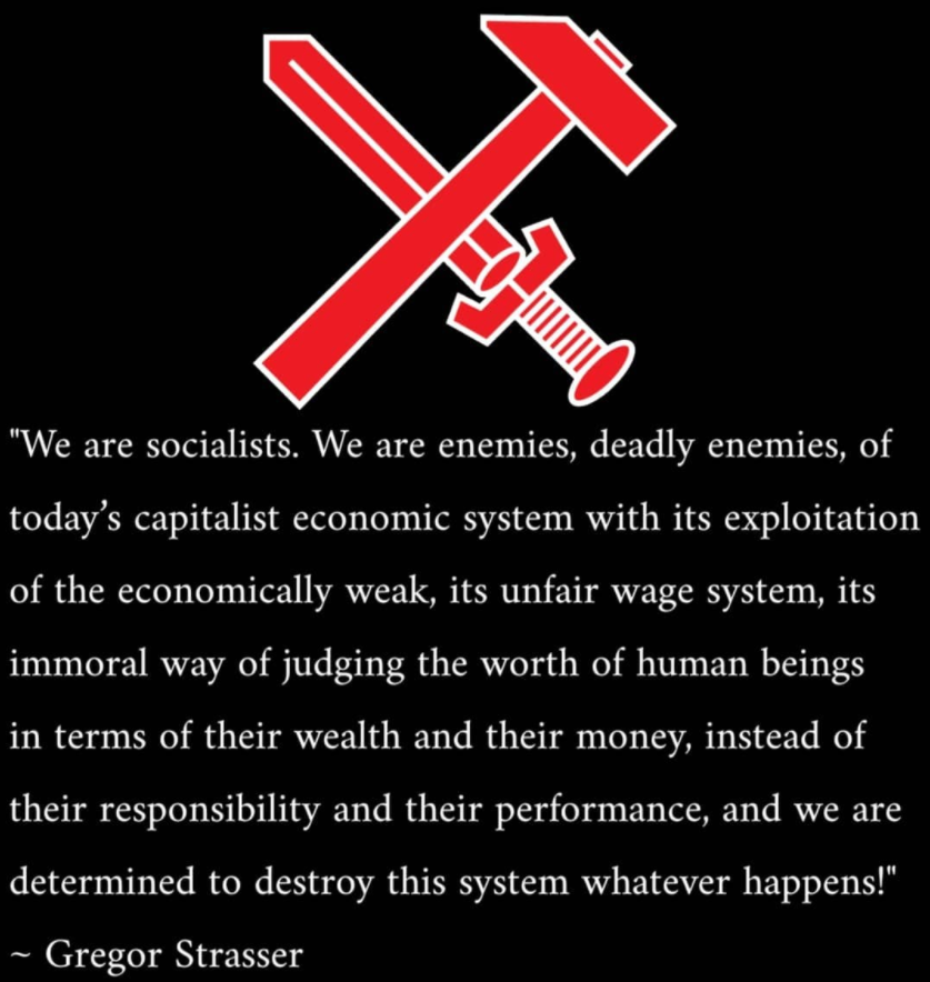 AltLeftRevolt's tweet photo. We must not forget Otto's Brother, Gregor Strasser!
#nationalbolshevism #strasser #strasserism #nazbol #natbol #Socialism #nationalism #communism #anarchism https://t.co/Gt19ygeffe