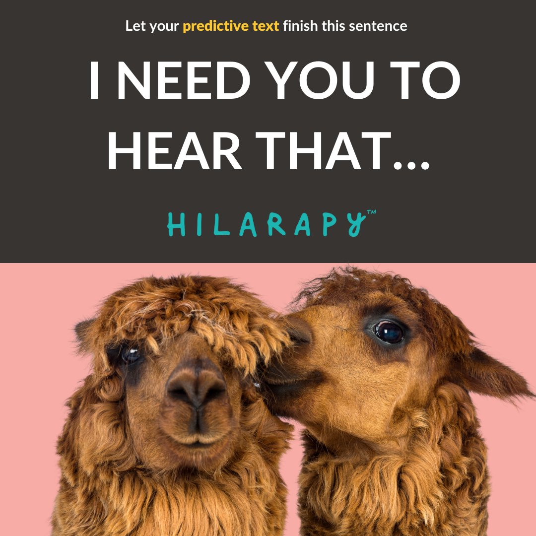 Hilarapy's tweet photo. Let your predictive text finish this sentance! #playagame https://t.co/wFMIhUE7N1