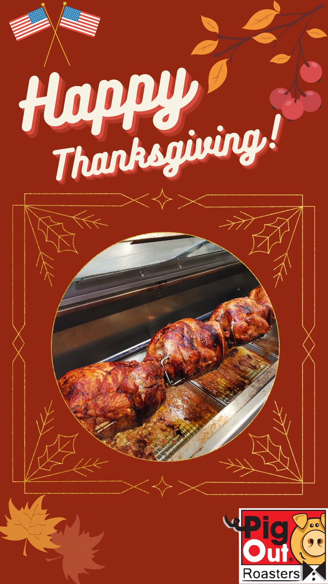 Happy Thanksgiving to all of our friendly neighbors down in the USA! We hope that you are able to have an evening full of laughs and "pigout" on some good food with your family and loved ones! 🍗😀🍁

#usa #thanksgiving #turkey #family #pigout