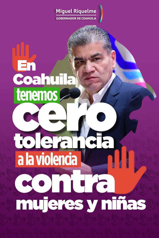 mrikelme's tweet photo. Coahuila trabaja bajo la política de cero tolerancia a la violencia contra las mujeres y niñas, aquí se empodera con empleos, igualdad de trato y oportunidades. https://t.co/P5Bx7ZNFZW