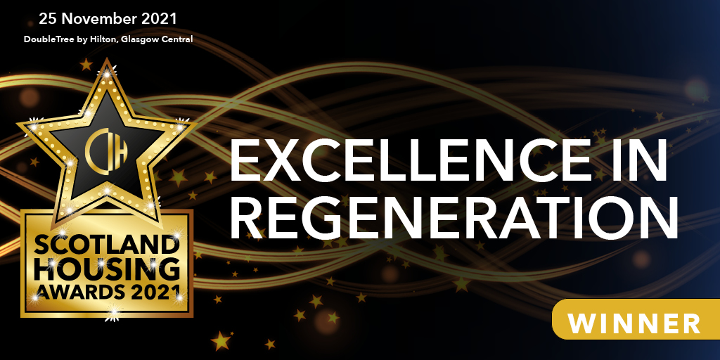 Well done <a href="/CHTScotland/">Communities Housing Trust</a> for grabbing the top spot in excellence in regeneration with their project "Achtercairn development, Gairloch". Congratulations! #CIHScotAwards