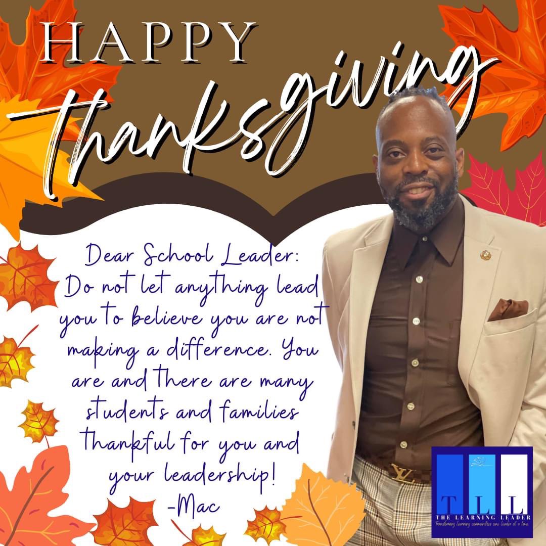 LearningLeader4's tweet image. Dear #SchoolLeader:
You matter! Don’t let anything or anyone lead you to believe differently! Next week is coming &amp;amp; people are counting on you! GET REST!
RT &amp;amp; tag someone making a difference! @_cwconsulting @thornell5 @springer_claire @NaToniaLaFreni1 @InsidePrincipal @gperkins1
