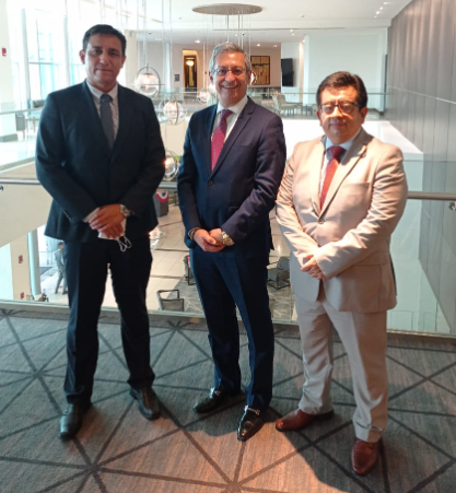 carlosmcaros's tweet photo. Muy feliz de asumir hoy la Presidencia de la Comisión de Integración Energética Regional – CIER, para el periodo 2021 – 2023. Asumo con un gran compromiso y responsabilidad esta tarea. Gracias @CIER_Energia por la oportunidad, y #PECIER por el apoyo durante todo el proceso. https://t.co/zfd5jTAiV5