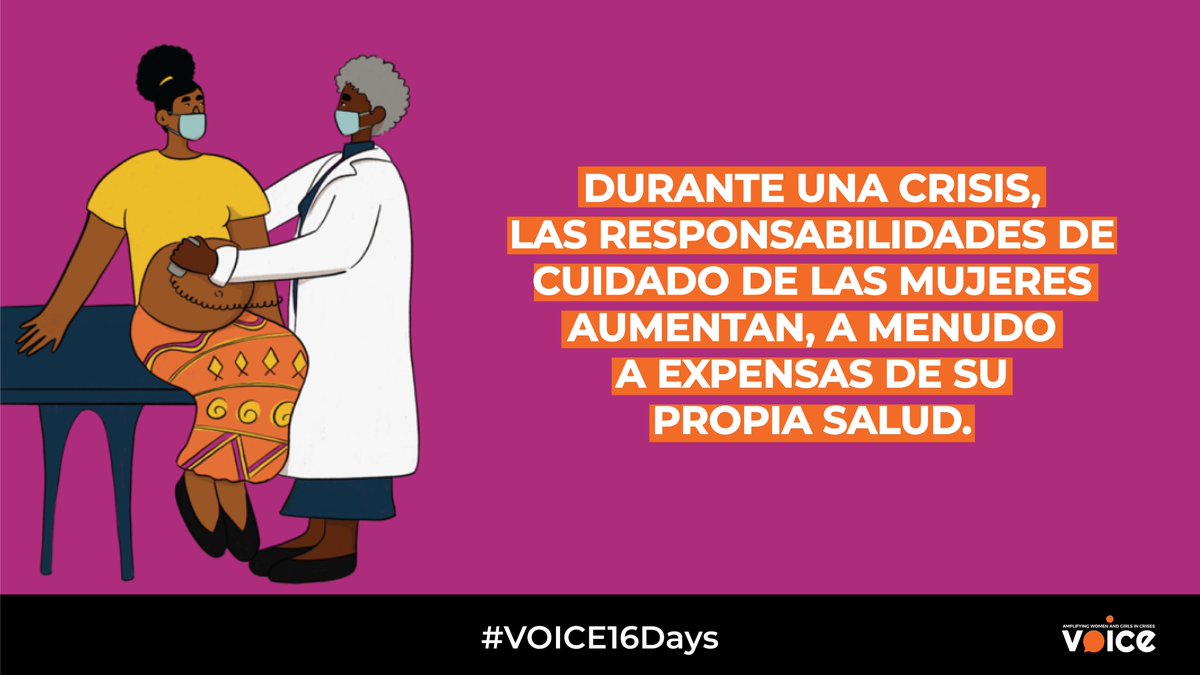 voicesamplified's tweet photo. Join VOICE in kicking off #16DaysofActivism! Over the next #16Days, we will be sharing a series of research briefs derived from our recent report, #WeMustDoBetter.

Read our first brief, "Who Cares for the Carers?" here 👉 https://t.co/jpDX4GuJHQ

#VOICE16Days #OrangeTheWorld https://t.co/wwdDa8Th33