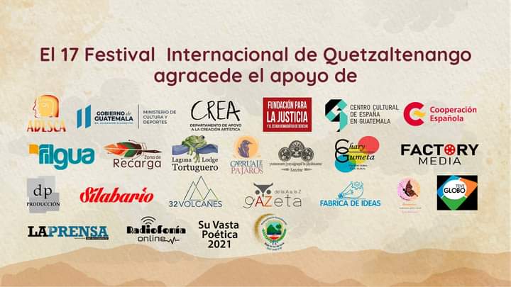 MetaforaFIPQ's tweet photo. 17 Festival Internacional de Poesía de Quetzaltenango en homenaje a Regina José Galindo y a las personas migrantes y sus familias víctimas de desapariciones y masacres.

#17FIPQ
#VolverALaComunidad
#HastaEncontrarles https://t.co/tUau62ajBK