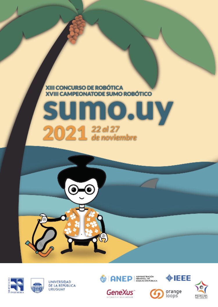 Estamos en la semana del Sumo.uy 2021! Podes ver las charlas y competencias por el canal de YouTube <a href="/sumo_uy/">sumo|uy</a>