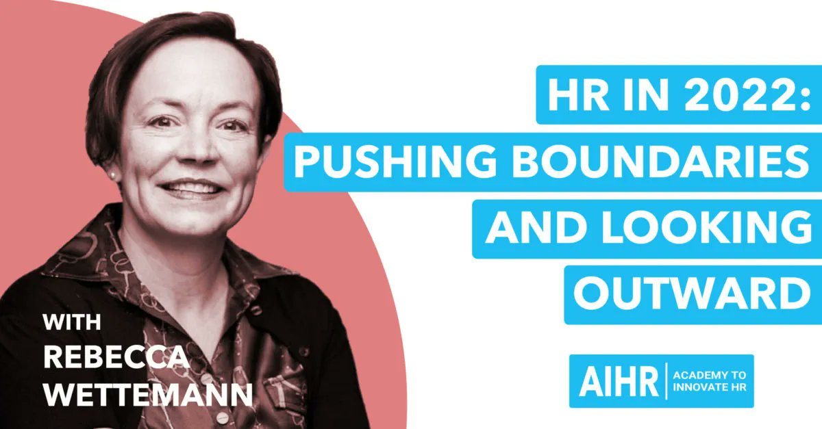 AIHR_Academy's tweet image. What are the things that #HR should start, stop, and continue doing in 2022? 🔎 In our first season finale of All About HR, we talk with Rebecca Wettemann — Principal at Valoir — about the future of HR in 2022 and beyond. 🔥 buff.ly/3cOUJHy
#HRTrends2022 #HumanResources