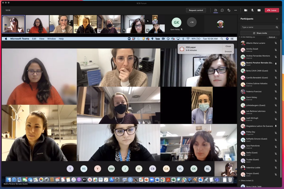 1st inaugural appointment at the BOBs forum leaded by <a href="/PrithaDey20/">Pritha Dey</a> &amp; <a href="/LadronMagdalena/">Magdalena Ladrón de Guevara</a>: Thanks to <a href="/PenalverBer/">Beatriz Penalver</a> <a href="/BeaLab18/">BeaLab</a> &amp; all <a href="/eurova_etn/">EUROVA_ETN</a> <a href="/Bertacava/">Berta Cava </a> <a href="/sarapietroforte/">Sara Pietroforte</a> <a href="/LaisLatorraca/">Lais Latorraca</a> <a href="/CrisSubiran/">Cristina Subirán</a> <a href="/Cami_bnd/">Camilla Benedetti</a> <a href="/AZisiadi/">Aimilia Zisiadi</a> <a href="/andreafm27/">Andrea Fernández</a> <a href="/julietadaugero/">Julieta D'Augero</a> @leah_mc_hugh @Raffa8S