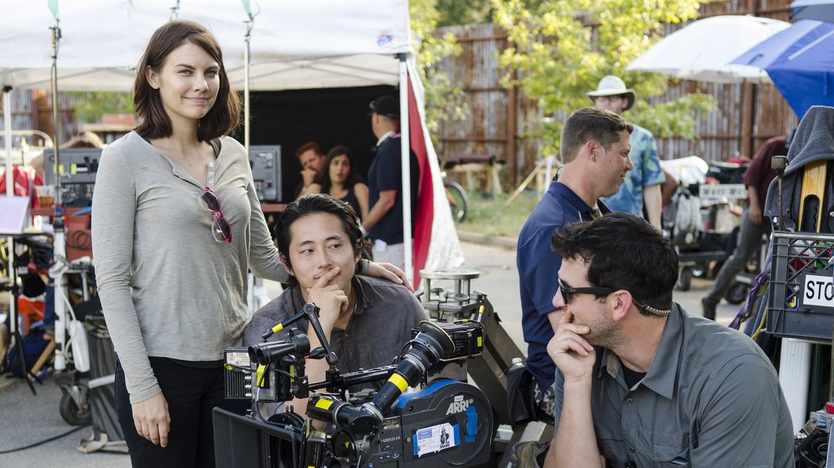 LaurenCohanBRA's tweet photo. #TBT da 5ª temporada de The Walking Dead. https://t.co/PHIf0BPYlv